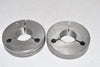 Set of 2 THD E.Q. CO. 1.250-50 UN-3A Thread Ring Gages GO PD 1.2175 x LO PD 1.2140