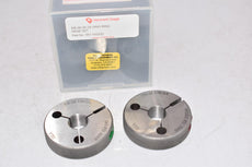 Set of 2 Vermont Gage 5/8-28 UN 2A 361149350 Thread Ring Gages GOPD .6007 x NOGO PD .5969