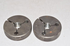 Set of 2 Wally Tool 9/16-18 UNF-2A Thread Ring Gages GO PD .5250 x LO PD .5205