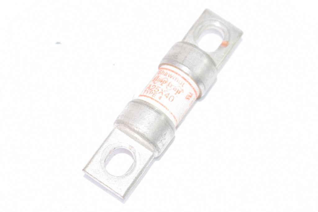 Shawmut A25X40 Amp Trap Fuse 40 Amp Type 4