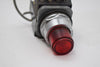 Siemens 52PE6G2A Red Pushbutton Switch 120VAC 1NO 1NC
