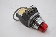 Siemens 52PE6G2A Red Pushbutton Switch Contactor 120VAC 52BJK