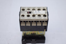 SIEMENS ALLIS CHALMERS RCJ221 CONTROL RELAY 2NO/2NC 110/120VAC COIL 50/60HZ