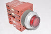 SIEMENS - ALLIS P30CB01 Illuminated Red Push Button Switch 660V 10A HEAVY DUTY