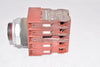 SIEMENS P30CB10 Red Illuminated Push Button Switch 600V AC/DC MAX Heavy Duty
