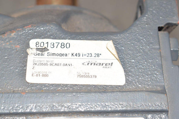Siemens Simogear 2KJ3505-9CA07-0AN1-Z Gear Motor – VB Industrial Supply