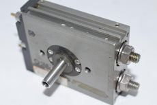 SMC NCDRQBW15-180-F79 Rotary Single Vane Actuator - Double Shaft, Basic Mount, 180 � Angle of Rotation