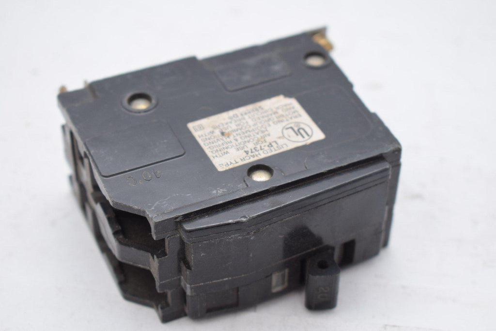 Square D 20 Amp Circuit Breaker LP-7374 HACR Type 2 Pole 120/240V