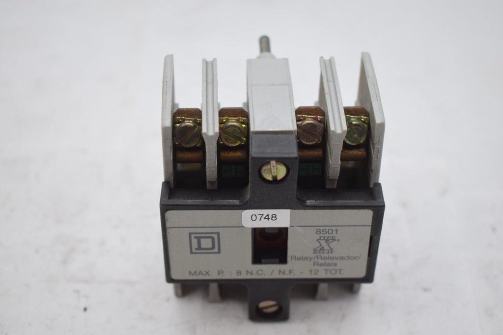 Square D 8501 Type X Relay Head Only