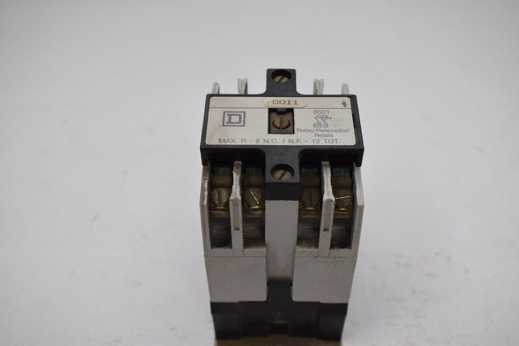 Square D 8501X040 8501 X040 Type X Series A 120v Industrial Control Relay 8NC