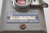 Square D 9001-GG-103 CONTROL STATION STOP LOCKOUT NEMA1 600V AC/DC