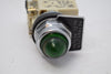 SQUARE D 9001 KM38 Green LIGHT MODULE LAMP 120V AC-DC w/ Face Plate Auto Return