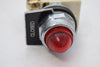SQUARE D 9001 KM38 Red LIGHT MODULE LAMP 120V AC-DC Closed Face Plate
