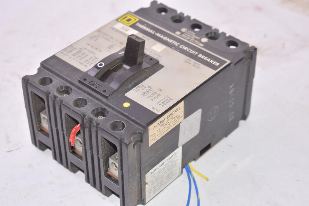 Square D FAL320301253 Type FAL Thermal Magnetic Circuit Breaker 3 Pole 60 Hz 240V