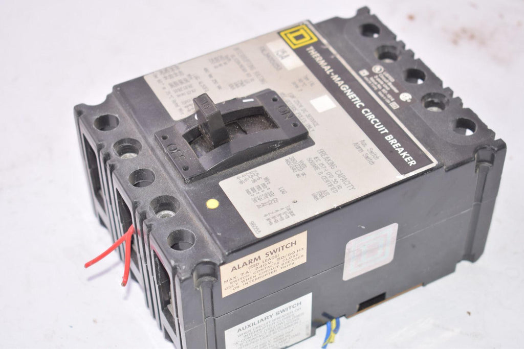Square D FAL340151253 Type FAL Thermal Magnetic Circuit Breaker 3 Pole 240V 15A