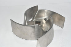 Stainless Steel Pump Impeller 10'' OD x 1'' Bore x 2-3/4'' Thick