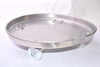 Stainless Steel, Sanitary, Cicular Bucket Cart, 19-1/2'' x 19-1/2''