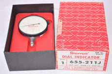 Starrett 655-211J Dial Indicator W/ Box