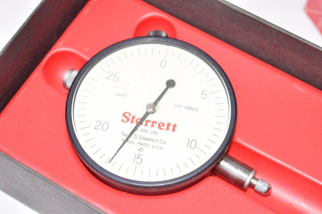 Starrett 655-236 Dial Indicator W/ Box – VB Industrial Supply