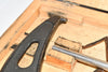 Starrett No. 436 20''-21'' Outside Micrometer W/ Standard Wood Case