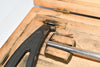 Starrett No. 436 22''-23'' Outside Micrometer W/ Standard Wood Case