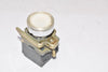 TELEMECANIQUE ZBE-101 Contact Block W/ White Push Button Switch 10A