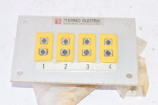 Thermo Electric 2 Pin 4 Circuit Connector Panel