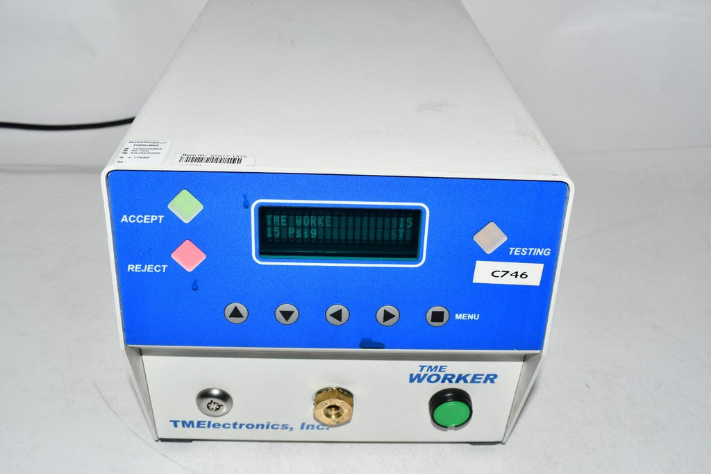 Tm Flow Testing TM Electronics W-L-015 The Worker Mac Solenoid Valve Leak & Flow Teste ...
