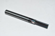 TM245-24EXJ Straight Flute Thread Mill: #24, External, 4 Flutes Carbide