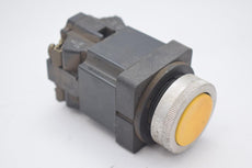 Tokyo Electric AC220V3A Yellow Pushbutton Switch