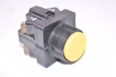 TOKYO ELECTRIC BS-1031A-11 Push Button Switch - Yellow 600VAC