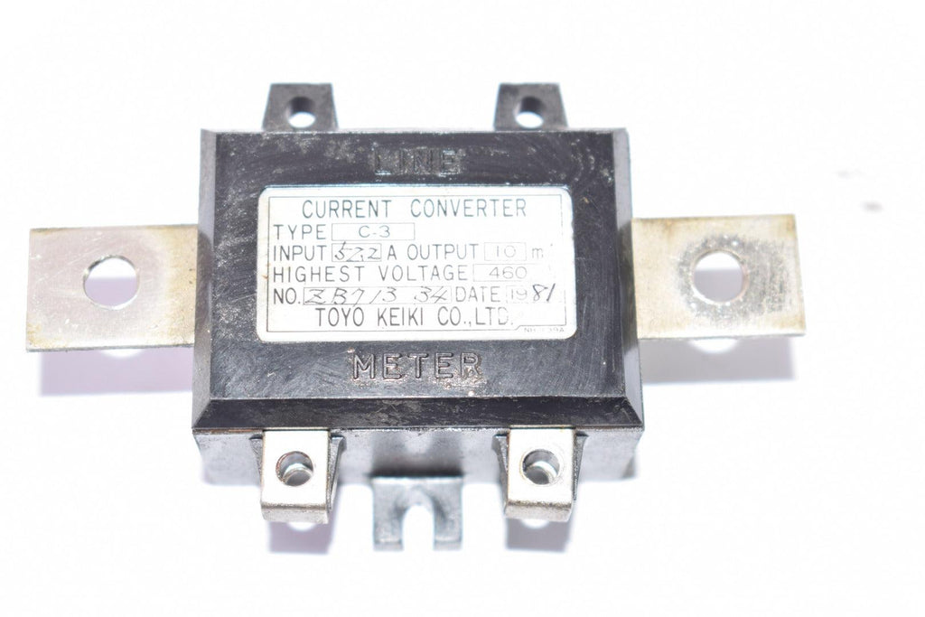 Toyo Keiki Type C-3 Current Convertor 460V MAX