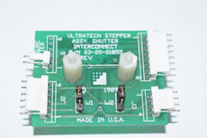 Ultratech Stepper 03-20-01855 SHUTTER INTERCONNECT, ASSY PCB Module