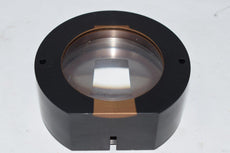 Ultratech Stepper Photomultiplier Lens Alignment Assembly, 2-1/4'' Lens x 3-1/8'' OD x 1-1/4'' h