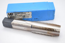 Union Butterfield 1010189 Straight Flute Hand Tap 1-1/4-7 Thread, H4 Thread Limit, Plug Chamfer, 4 Flutes