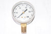 USG 0-200 PSI Pressure Gauge, Brass Socket 1/8 x 1/2