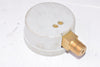USG 0-200 PSI Pressure Gauge, Brass Socket 1/8 x 1/2