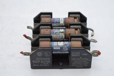 USO H25030 FUSE HOLDER 30 AMP 2 POLE 250 VOLTS W/ Fuses