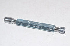 Vermont Gage 1/2-13 UNC-3B LH Thread Plug Gage Assembly GO .4500 x NOGO .4548