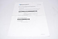 Videojet 1000 Line Ink Core Pump 399076 Replacement Instruction Manual