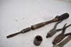 Vintage Antique Tool Lot, Wrenches, Screwdriver, Pliers, Socket