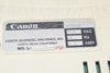 Vintage Canon Model: P2020, 115 VAC, 60 Hz, 0.1 Amp, Receipt Printer
