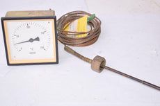 Vintage JUMO 0-200 DEG C Capilary Thermometer