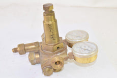 Vintage USG 0-4000 PSI Brass Gas Regulator