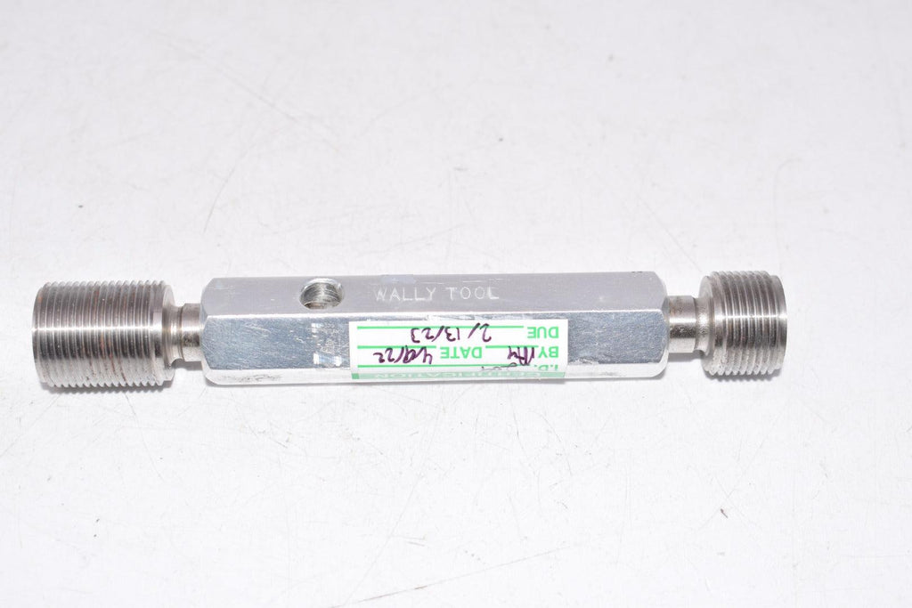 WALLY TOOL 3/4-20 UNEF-2B Thread Plug Gage Assembly GOPD .7175 x HIPD ...