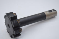 Walter F2253-5557218 Indexable Milling Cutter W/ Inserts 3-1/2'' x 1-1/4'' Shank 8'' OAL