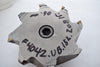 Walter F4042.UB.152.Z08.15 6'' Square Shoulder Milling Cutter 6.000'' x 2.480'' x .591''