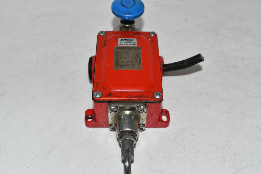 Warner Electric Bernstein AG 601.2441.907 Cable Pull Switches ROPE PUL ...