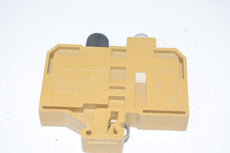 WEIDMULLER SAKS-6 TERMINAL BLOCK 10 AMP 250 V W / FUSE HOLDER / INDICATOR SCREW CONNECTION ONE END WITHOUT CONNECTOR
