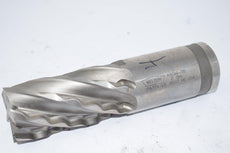 Weldon KSC64-11B 2'' End Mill Crest-Kut 4'' LOC 6 Flutes USA HSS Cutter 28247